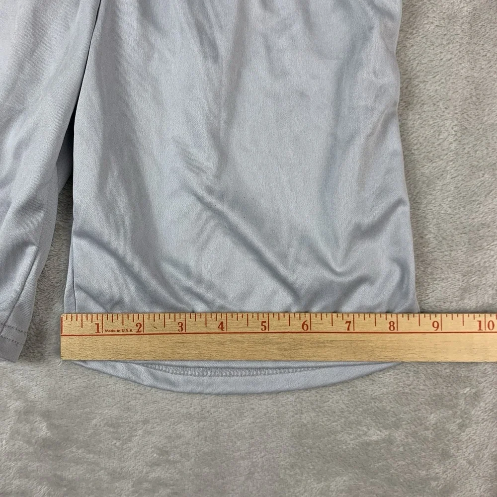 Augusta Sportswear Basketball Shorts Youth Small Gray Elastic Drawstring Waist